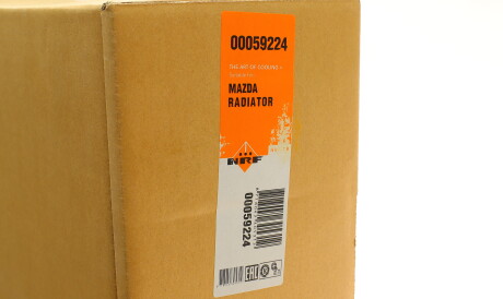 Фото 2 - Радиатор охлаждения двигателя NRF 59224