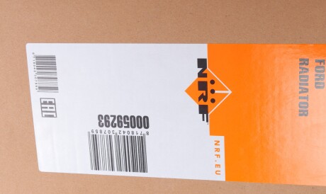 Фото 2 - Радиатор охлаждения двигателя NRF 59293