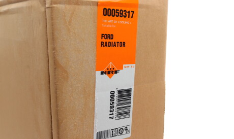 Фото 2 - Радиатор охлаждения двигателя NRF 59317