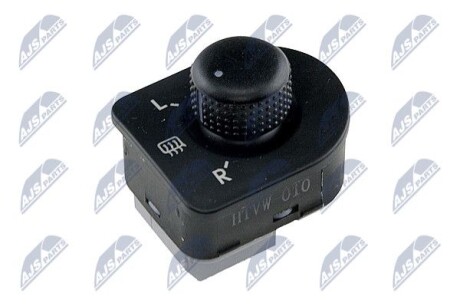 Przeјґcznik regulacji lusterek - ((1J1959565E, 1J1959565E01C, 1J1959565F, 1J1959565C, 1J1959565D)) NTY EWS-VW-010