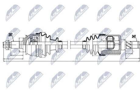 Зп - (31607514477, 31607514479, 31601503307) NTY NPWBM020