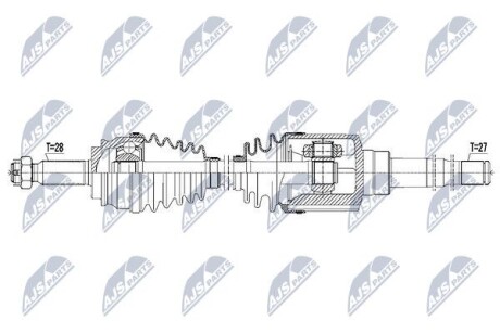 Полуось - NTY NPW-CH-044