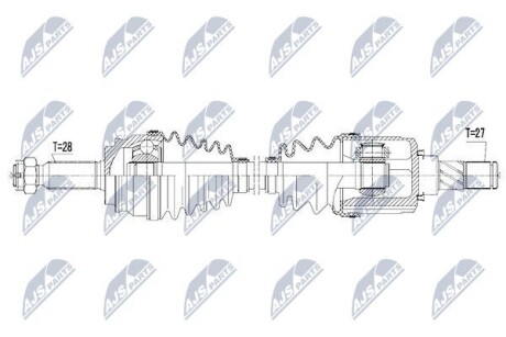 Полуось - NTY NPW-CH-046