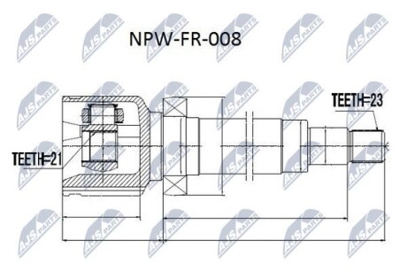 Зп - NTY NPWFR008