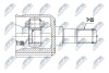 Шарнир равных угловых скоростей - (4950117050, 4950529A00, 4950017050) NTY NPW-HY-501 (фото 2)