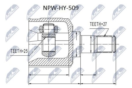 Зп - (4950738F00, 4950838F00, 4950038430) NTY NPWHY509