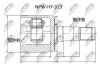 Шарнир равных угловых скоростей - (51611H1000, 495054AA00, 495004A100) NTY NPW-HY-513 (фото 1)