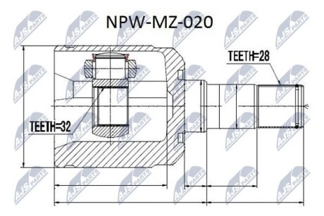 Spare part - NTY NPWMZ020