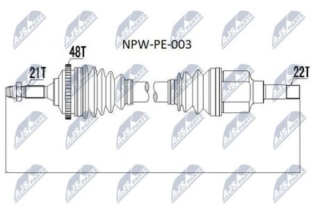 Зп - (3272CS, 3273CS, 3272CT) NTY NPWPE003