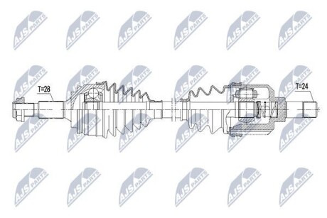 Driveshaft - NTY NPW-PE-021