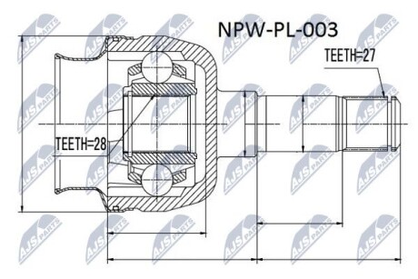 Зп - (13166587, 13166590, 9186550) NTY NPWPL003