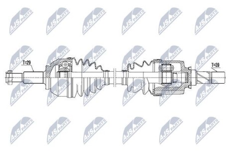 Полуось - NTY NPW-PL-057