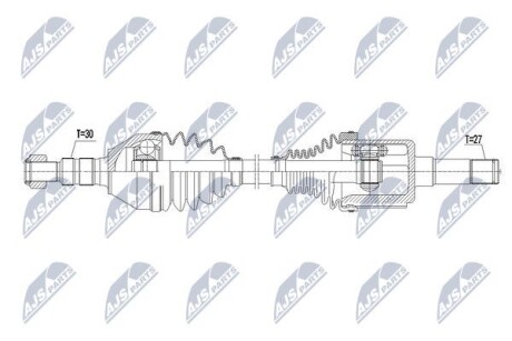 Полуось - NTY NPW-PL-065