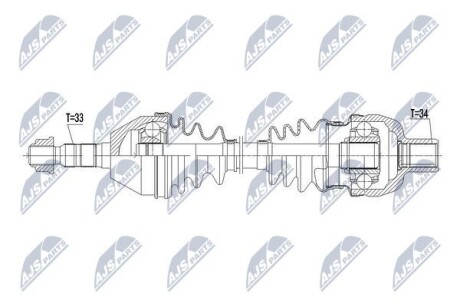 Driveshaft - NTY NPW-PL-079