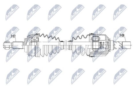 Полуось - NTY NPW-RE-083