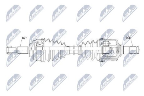 Полуось - NTY NPW-RE-091