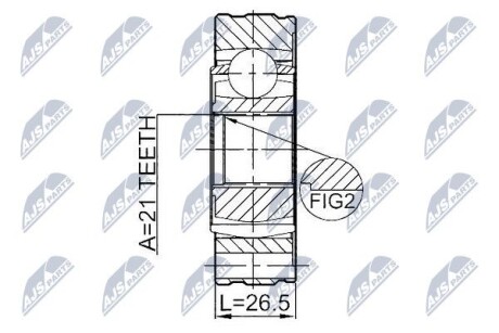 Фото 4 - ШРКШ NTY NPW-SU-011 (NPWSU011)
