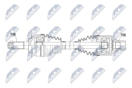 Driveshaft - NTY NPW-SU-017