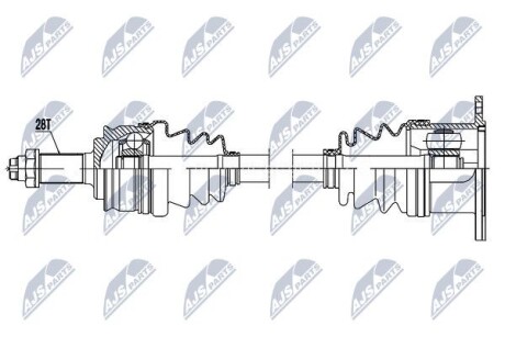 Фото 4 - Автозапчастина NTY NPW-SU-021