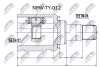 Шарнир равных угловых скоростей - (430400W030, 4304028011) NTY NPWTY012 (фото 1)