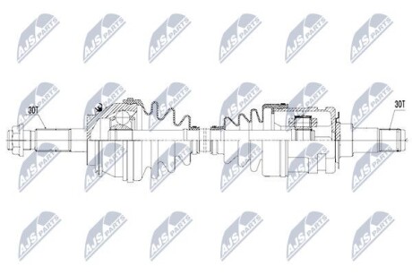 Полуось - NTY NPW-TY-081