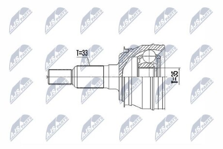 OUTER CV JOINT - NTY NPZ-CH-027 (фото 1)