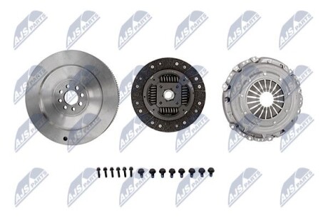 Кпл сцепления с одномассовым махови - (074105264E) NTY NZS-VW-002