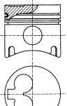 Поршень - NURAL 87-109800-10