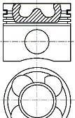 Поршень - NURAL 87-114400-65