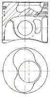 Поршень - NURAL 8711490030