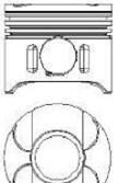 Поршень - NURAL 87-117907-10
