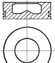 Поршень - NURAL 87-138000-00