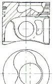 Поршень - NURAL 87-139507-30