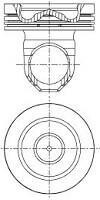 Поршень - NURAL 87-143600-00