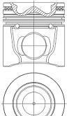 Поршень - NURAL 87-145000-00