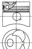 Поршень - NURAL 87-176708-00