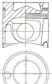 Поршень - NURAL 87-179300-65