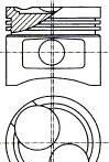 Поршень - NURAL 87-306307-00