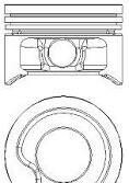 Поршень - NURAL 87-307100-20