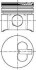 Поршень Renault Kangoo 1.9D 97- (80.01mm/STD) - NURAL 87-336500-10 (фото 1)