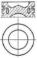 Поршень - NURAL 87-432207-00