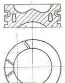 Поршень - NURAL 87-436700-00