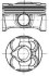 Поршень - ((11257601181, 11257584117, 11257601077)) NURAL 8744480000 (фото 1)
