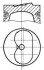 Поршні NURAL 87-783800-30 (8778380030) - зображення 1
