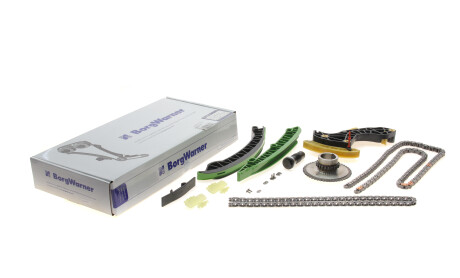 Комплект ланцюга ГРМ MB C-class (W204)/E-class (W212) 1.8 (M271) 07- (Borgwarner) - OEM 0009931078_KIT