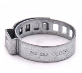 Ушной хомут оцинкованные 24,5-29,5мм.(7мм/0,75мм/10мм) - Oetiker 10900012