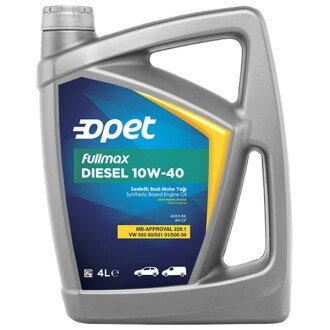 Моторна олива FullMax Diesel 10W-40, 4 л - Opet 601215032