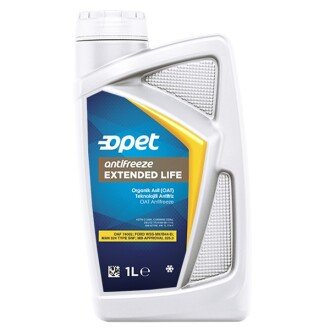 Антифриз-концентрат Extended Life G12+ Concentrate -80°C красный, 1л - Opet 601216657 (фото 1)