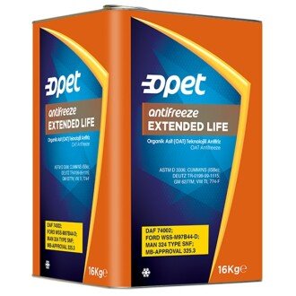 Антифриз-концентрат Extended Life G12+ Concentrate -80°C червоний, 16л - Opet 601383106