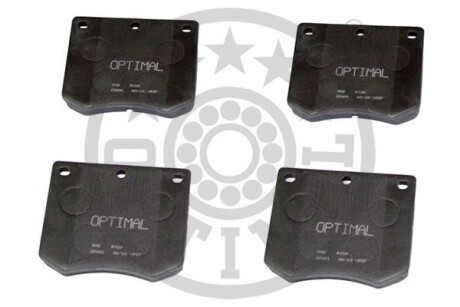 Комплект гальмівних накладок, дискове гальмо - Optimal BP-09109
